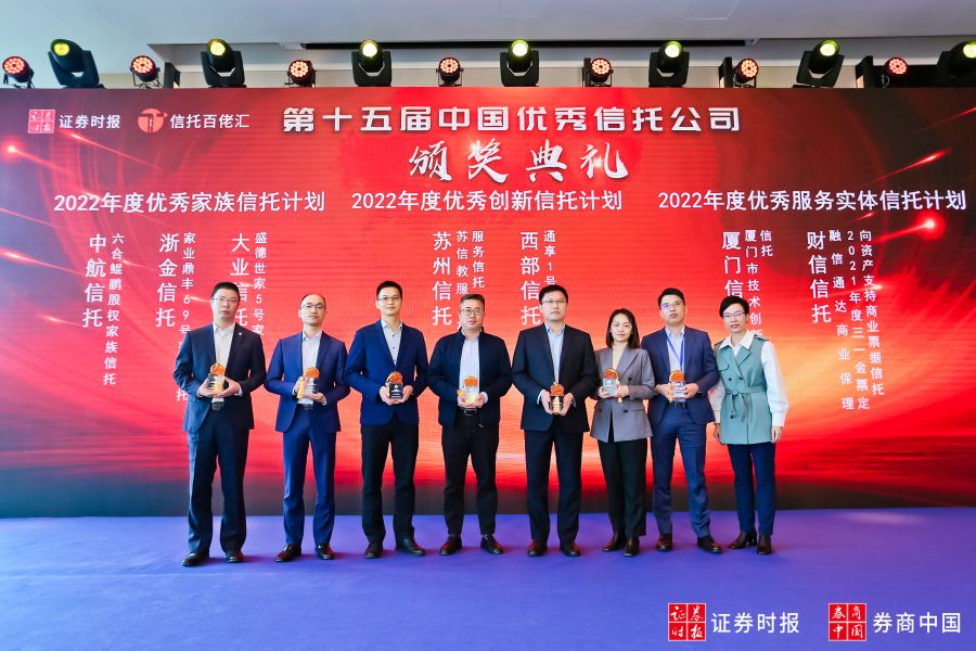 2022 Zhejin Family Trust Plan đã giành được "Kế hoạch ủy thác gia đình xuất sắc năm 2022" (ảnh giải thưởng)jpg